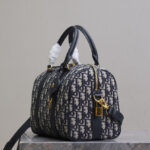 Christian Dior Groove 25 Bag Dark Blue